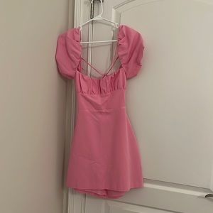 Zara pink dress